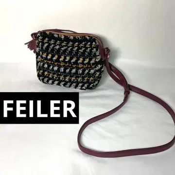FEILER 페이러 숄더백 노블 트위드