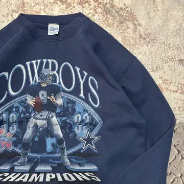 USA제 90s NFL DARASCOWBOYS 카우보이 맨투맨 XL