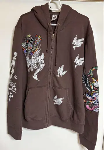 Ed Hardy 후드티 Ed Hardy 사이즈: L
