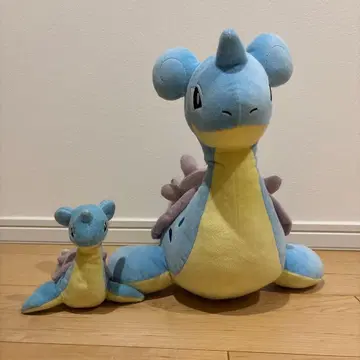 라프라스 봉제 인형 대소 세트