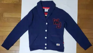 디키즈 Dickies 네이비 레터드 가디건 자켓