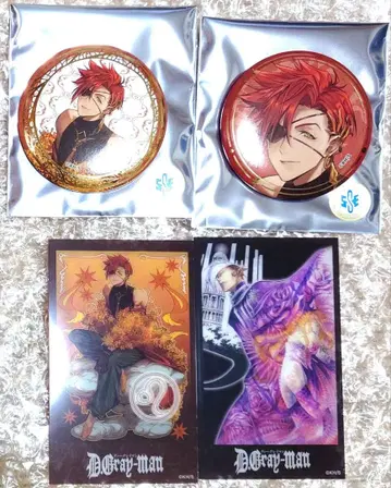 D.Gray-man D 별의 축제 페어 캔뱃지 클리어 카드