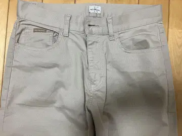 Calvin Klein 캘빈클라인 베이지 스트레이트 팬츠