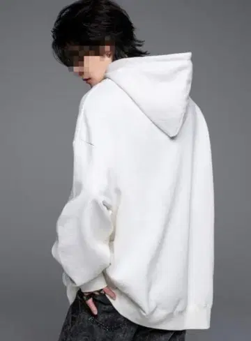 [ ADRER ] 초 헤비 웨이트 베이직 빅 후드티 L