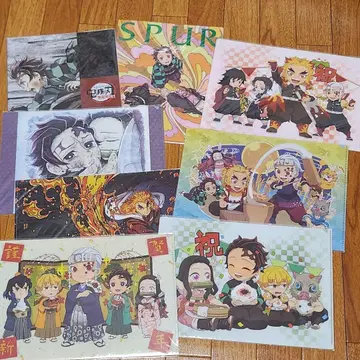 귀멸의 칼날 클리어 파일 묶음 판매