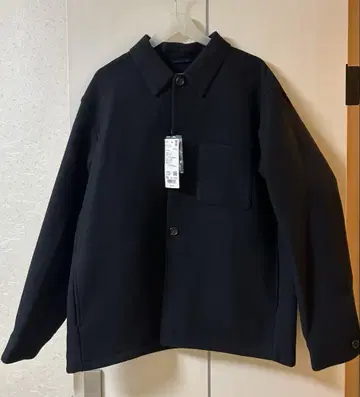 미사용 새상품 택 포함 UNIQLO 더블 페이스 자켓 XL 네이비