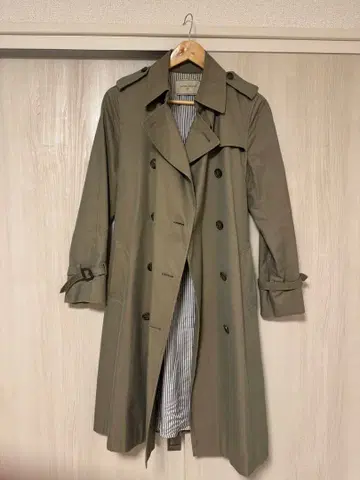 UNITED ARROWS 카키 트렌치코트