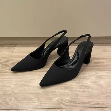 찰스앤키스 스틸레토 슬링백 펌프스 23cm