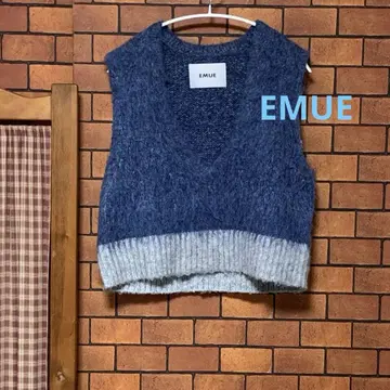 EMUE 에뮤 니트 베스트