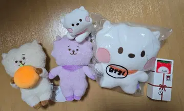 BT21 RJ 봉제 인형 세트