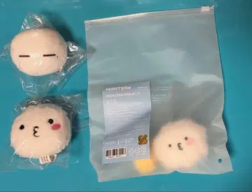 MINITEEN 우지 키링 우지 봉제 인형 PPYOPULI 3개 세트
