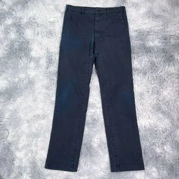 UNIQLO [ 73 ] 치노 팬츠 팬츠 하의 네이비 남성용