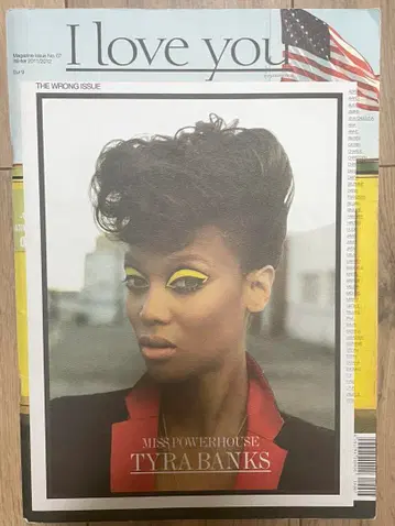 타이라 뱅크스 포 아이 러브 유 매거진