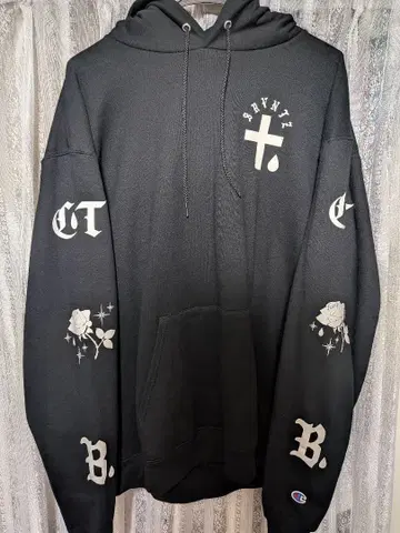 SRVNTZ Champion 바디 후드티 XL