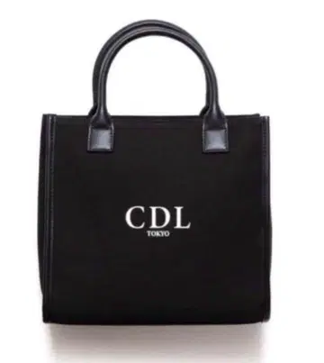 CDL 블랙 토트백