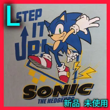 새상품 ] 소닉 더 헤지혹 T셔츠 L 사이즈 세가 SONIC 소닉