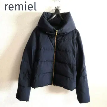 코스트코 remiel 숏 기장 다운 자켓 다운 코트 XL 네이비