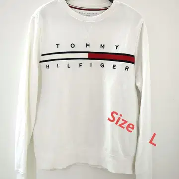 TOMMY HILFIGER 트레이닝복 L 사이즈 화이트