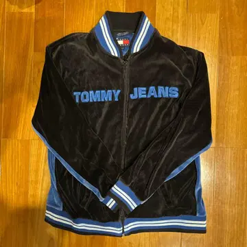 TOMMY JEANS 벨로아 소재 자켓
