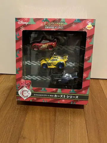Disney Cars 3 크리스마스 오너먼트 3대 세트