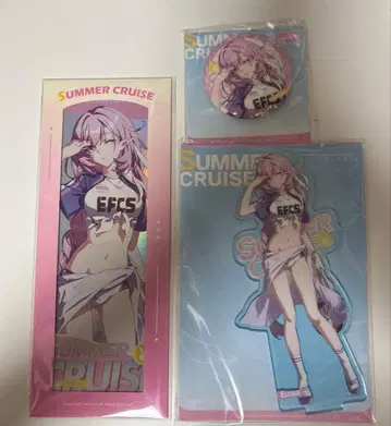 붕괴3rd 팝업 하이페리온 호 썸머 레저 시리즈 3종 세트