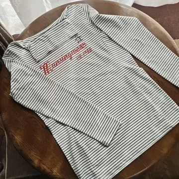 Munsingwear 스트라이프 긴팔 T셔츠 M