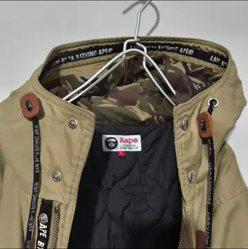Aape 밀리터리 자켓 L 사이즈 베이지