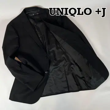 2024 유니클로 +J XL 테일러드 자켓 블랙 가을 겨울용