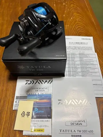 Daiwa 다이와 TATULA TW 300 베이트 낚시릴