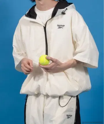 Reebok 후드 부착 나일론 자켓 L 사이즈