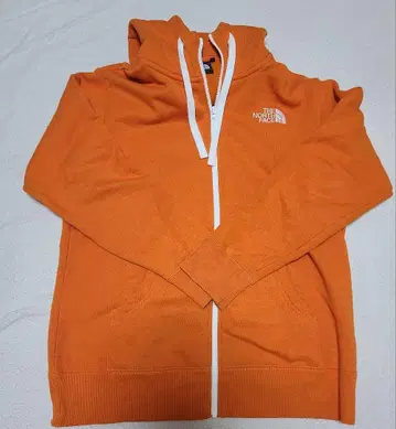 THE NORTH FACE 오렌지 집업 후드티 M