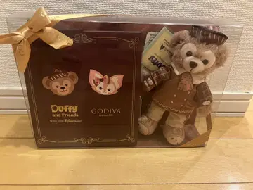 홍콩 디즈니 20주년 GODIVA 더피 봉제 인형