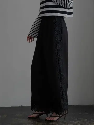 trefle+1 레이스 라인 팬츠