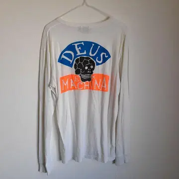 DEUS 롱 슬리브 티셔츠 데우스 엑스 마키나 T셔츠 해골