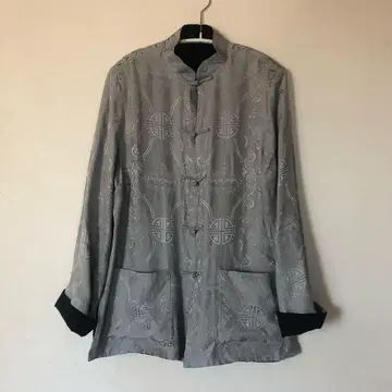 used 50s china shirt 차이나 셔츠 리버서블 구제 의류