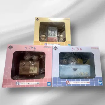 치이카와 (먼작귀) 1번 복권 A상 B상 C상 피규어 3종 세트