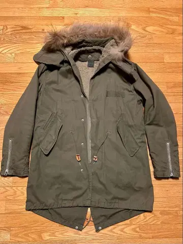 모즈 코트 HARE 사이즈 S 카키