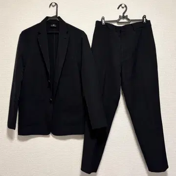 뉴발란스 셋업 CITY 블랙 수트 자켓 팬츠