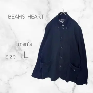 빔즈하트 맨투맨 소재 스텐카라 코트 블랙 (L) 면 100%