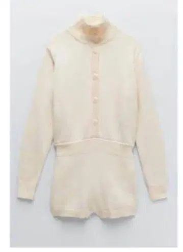 ZARA 자라 니트 점프수트 올인원
