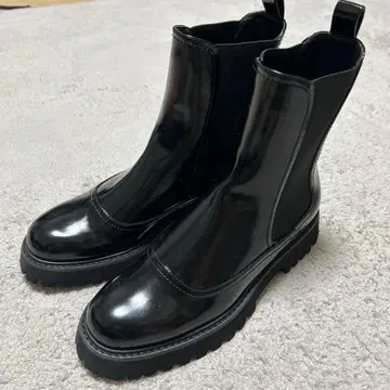 블랙 사이드 고어 부츠