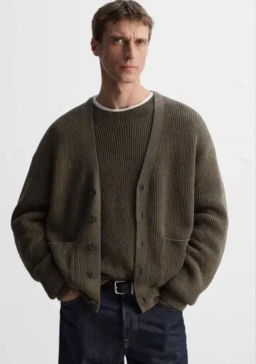 ZARA 릴랙스핏 블렌드 가디건