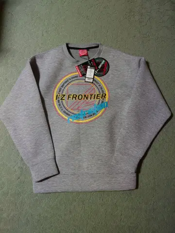 IZ FRONTIER 트레이닝복 M 헤더 그레이 #8957