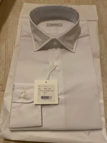 ARCODIO 화이트 드레스 셔츠