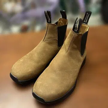 블런스톤 브라운 사이드 고어 부츠