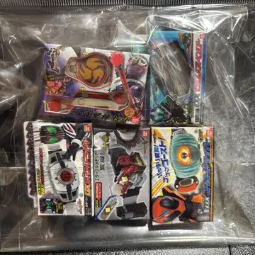 전 5종 세트 [ 가면라이더 시리즈 변신 벨트 핀즈 컬렉션 04 ]