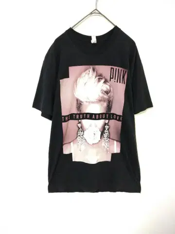 넥스트 레벨 티셔츠 남성용 M 블랙 컬러 전면 프린트 균열 프린트 면