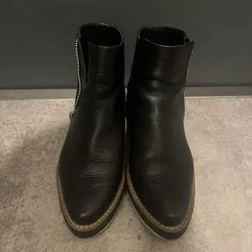 BARCLAY 버클레이 블랙 숏부츠 23cm