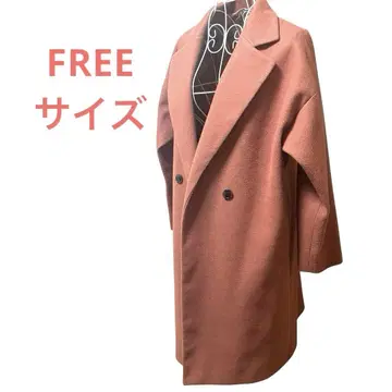 라토카레 더블 버튼 롱 코트