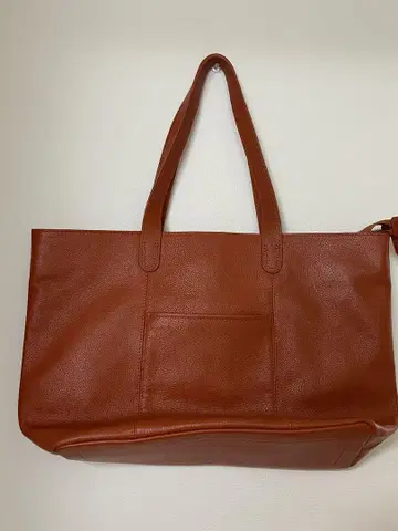Genuine Leather 토트백 천연 가죽
